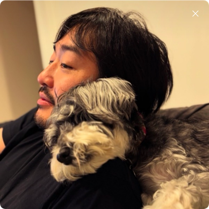 松浦秀信と愛犬